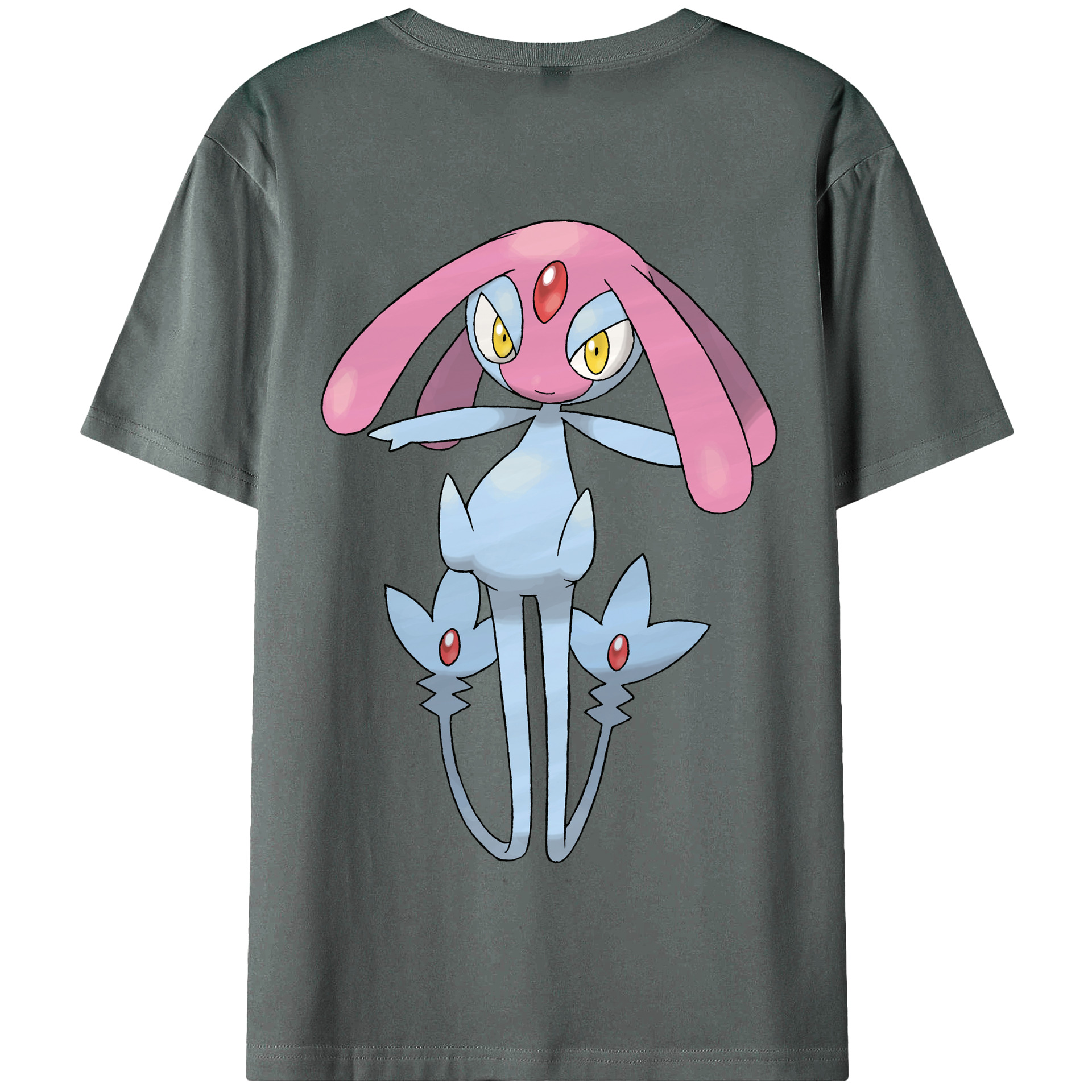 （画像用） ポケットモンスター Pokémon 綿100％半袖Tシャツ（背面プリント）